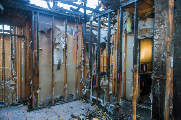 Professional Fire Damage Removal technician working in Chilton, WI